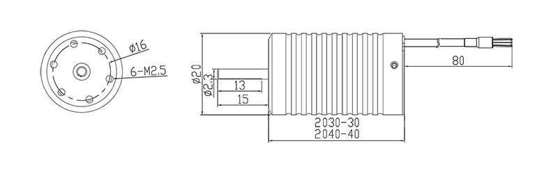 X-TEAM 2030遙控賽車無刷電機